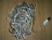 Lampki choinkowe LED rgb na usb i 12v 