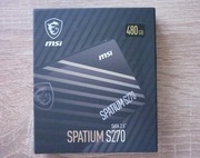Dysk MSI 480GB 2,5" SATA SSD Spatium S270