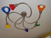 Lampa sufitowa z żarówkami