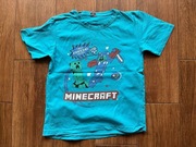 T-shirt Minecraft rozmiar 122