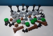 Gloomhaven - Warhammer - DnD - zestaw terenu - przyroda