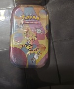 Pokemon 151 tin puszka electrabuzz zafoliowane 