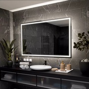 Lustro Led 140x90 Głośnik Bluetooth Mata Grzewcza 