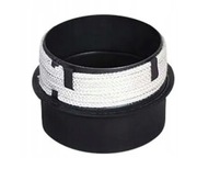 Redukcja Spalinowa komin ceramiczny 200/180 Czarna