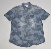 BURTON MENSWEAR koszula męska  jeansowa w kwiaty vintage L/42