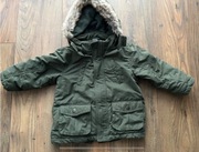 Zimowa kurtka parka H&M rozmiar 86