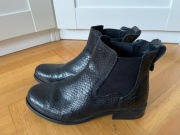 LASOCKI, wezowe czarne botki