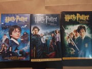 zestaw vhs harry potter 3 kasety video 