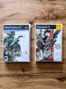 Metal Gear Solid 2 i 3 PlayStation 2 PAL