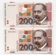 Banknot 200 kuna Chorwacja 2012 P.42 UNC