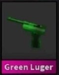Green luger Roblox murder mystery 2.