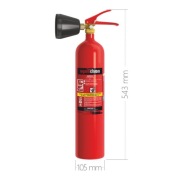 Gaśnica śniegowa 2 kg CO2