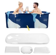 Składana wanna SPA dla dorosłych 140 cm przenośna domowa
