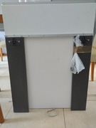 Zawias przesuwny IKEA system mocowania frontów zmywarki