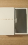 Honor 200 Pro 12/512 GB czarny, z ładowarką 100W, używany, idealny stan