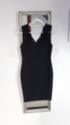 Czarna sukienka H&M Nowa koronka S 36 Super 