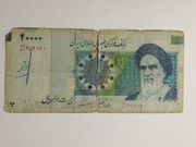 Sprzedam banknot Iran 20 000 Riali 2008r. Ruhollah Khomeini
