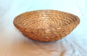 Słomiana taca koszyk chlebowy vintage boho antyk 