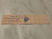 Bilet karnet Stal Apator Toruń 1983