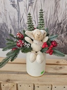 Stroik świąteczny Boże Narodzenie box flowerbox 