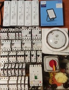 Wyłączniki instalacyjne Legrand , Schneider,ETI,Moeller,zasilacze LED Osram