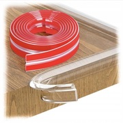 BEZBARWNA LISTWA ZABEZPIECZAJĄCA KANTY, RANTY, 3m