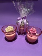 Świeczka Róża kaszmirowa 