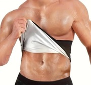 Pas treningowy wyszczuplający męski L, bielizna modelująca