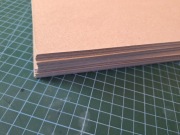 Beermata tektura introligatorska A4 21x30cm szara 20szt