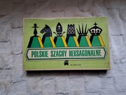 Polskie szachy heksagonalne stare kompletne