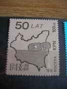 Solidarność Poczta KPN 50 lat 50. rocznica agresji ZSRR na Polskę 