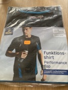 T shirt męski , czarno- niebieski