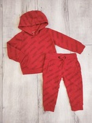 Komplet dresowy GUESS spodnie + bluza z kapturem 