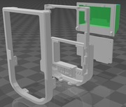 Obudowa (czarna) do LilyGo T-Deck + śrubki