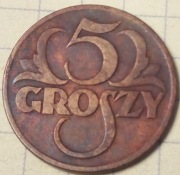 Polska 5 groszy 1925 