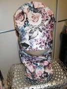 Komplet czapka i komin handmade