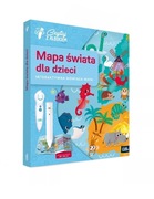 Czytaj z Albikem mapa świata dla dzieci 