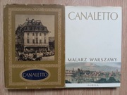 Canaletto malarz Warszawy Mieczysław Wallis 2 sztuki 