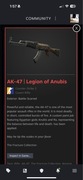 Cs2 skiny AK-47 | Legion of Anubis