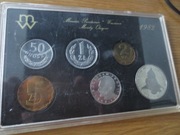 Polska, zestaw rocznikowy monet obiegowych 1982 w etui