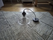 Lampa szklana wisząca