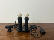 PS3 Move kontrolery kamera ładowarka PS3 Move pady różdżki zestaw