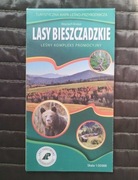 Mapa Bieszczad - Lasy Bieszczadzkie turystyczna mapa leśno-przyrodnicza