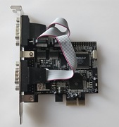 Karta PCI-Express Manhattan 160452 2x RS232 9-pin serial port