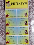Członek Klubu Detektywów dodatek do Kaczora Donalda 1995