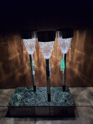 Lampy solarne 3sztuki.