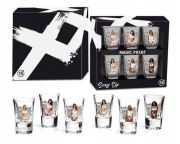 kieliszki do wódki Sexy Sip rozbierane Kobiety 35ml 6 szt. +Gratis