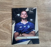 Tomasz Kędziora - oryginalny autograf karta  10x15 cm 