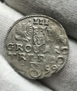 trojak Zygmunt III Waza, 1599 Wschowa