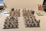 Warhammer Old World Dwarf Mountain Holds armia malowana